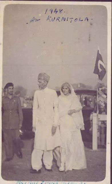 Jinnah Dhaka Visit 1948 Kurmitola Airport