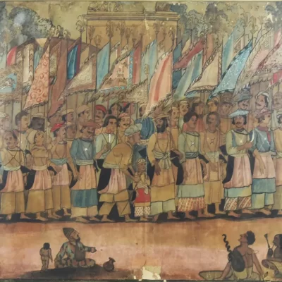 Old Dhaka Paintings by Alam Musawwir